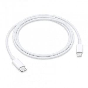 Дата кабель для Apple USB-C to Lightning Cable (А) (1m) no box Белый