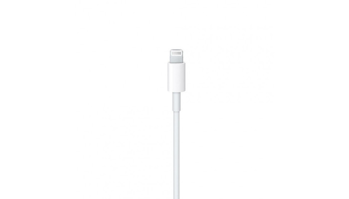 Дата кабель для Apple USB-C to Lightning Cable (А) (1m) no box Белый - фото