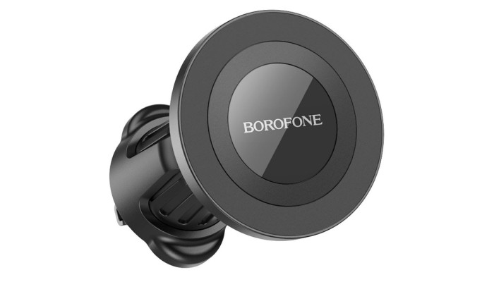 Автодержатель Borofone BH90 Ring magnetic (air outlet) Black - фото