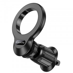 Автодержатель Borofone BH104 Path ring magnetic (air outlet) Black