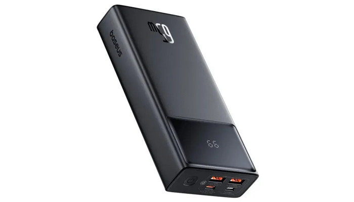 Портативное ЗУ Baseus Star-Lord Digital Display 65W 20000 mAh (P10022906113-00) Cluster Black - фото