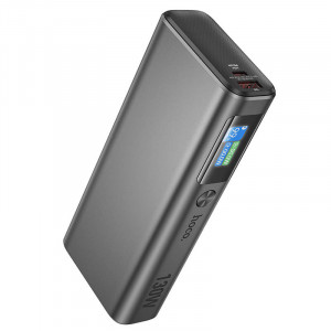 Портативное ЗУ Power Bank Hoco Q17B Electric 130W 20000 mAh Space Gray