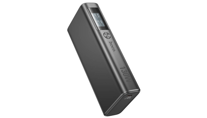 Портативное ЗУ Power Bank Hoco Q17B Electric 130W 20000 mAh Space Gray - фото