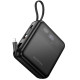 Портативное ЗУ Power Bank BOROFONE BJ64A Distinct 22.5W+PD20W with cable 20000 mAh Black - фото