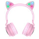 Накладні бездротові навушники Hoco W27 Рожевий - фото