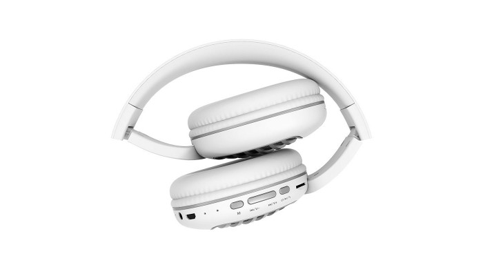Накладні бездротові навушники Hoco W23 Білий - фото