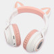 Накладні бездротові навушники BOROFONE BO18 Cat ear Білий - фото