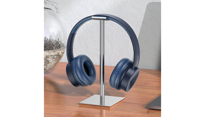 Накладні бездротові навушники BOROFONE BO11 Blue - фото