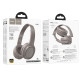 Накладні бездротові навушники Hoco W46 Charm Brown - фото