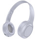 Накладні бездротові навушники Hoco W46 Charm Light blue gray - фото
