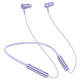 Bluetooth Навушники Hoco ES69 Platium neck-mounted Purple - фото