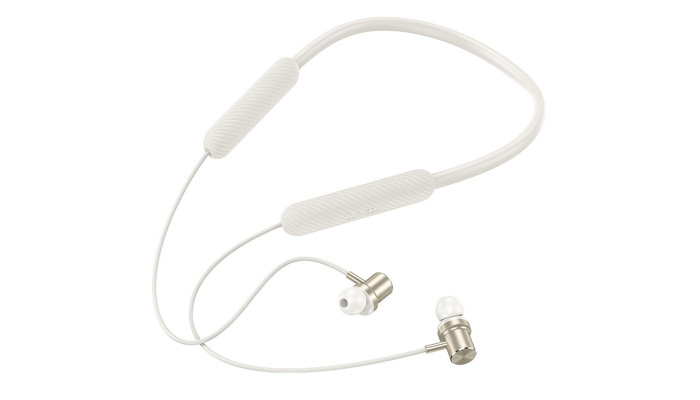 Bluetooth навушники Hoco ES70 Armour neck-mounted Biege - фото