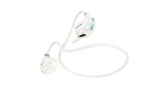 Bluetooth Навушники Hoco ES68 Musical air conduction Cloudy white - фото