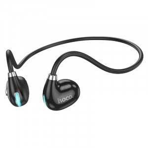 Bluetooth Навушники Hoco ES68 Musical air conduction Obsidian Black