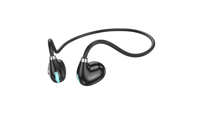 Bluetooth Навушники Hoco ES68 Musical air conduction Obsidian Black - фото