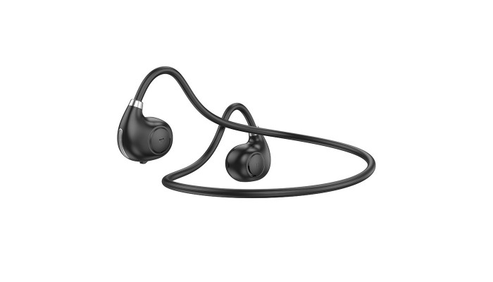 Bluetooth Навушники Hoco ES68 Musical air conduction Obsidian Black - фото