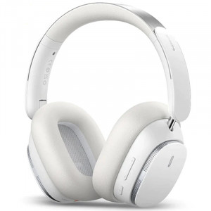 Накладні бездротові навушники Baseus Bowie H1 Pro Noise-Cancellation (A00050601) Moon White