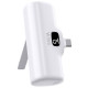 Портативное ЗУ Power Bank WIWU Wi-P017-C Type-C 5000 mAh White - фото