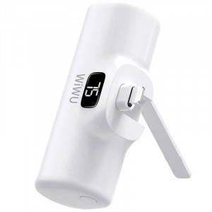 Портативное ЗУ Power Bank WIWU Wi-P017-L Lightning 5000 mAh White