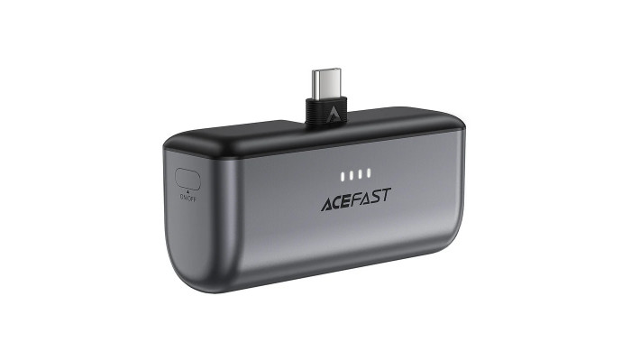 Портативное ЗУ Power Bank Acefast M9 PD20W 5000 mAh Black - фото