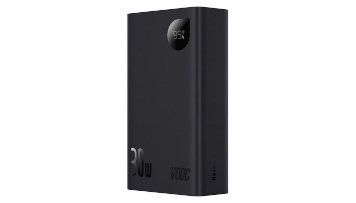 Портативное ЗУ Power Bank Baseus Adaman2 Digital Display 30W VOOС OS 20000 mAh (PPAD050101) Black - фото