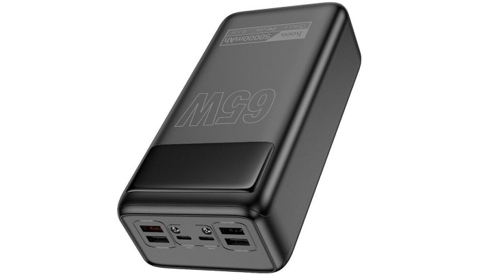 Портативное ЗУ Power Bank Hoco DB81A Apollo PD65W 50000 mAh Black - фото