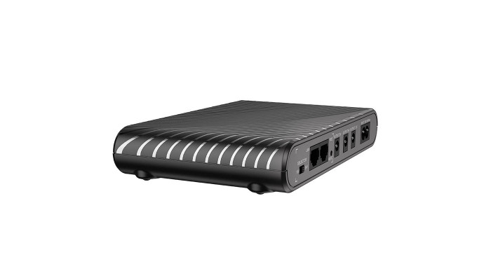 Источник бесперебойного питания Hoco DB63 Portable DC UPS для роутеров 5V/9V/12V 10000 mAh Black - фото