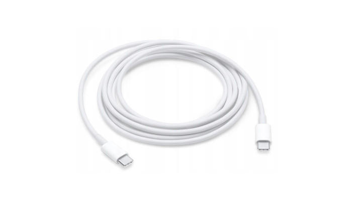 Дата кабель USB-C to USB-C for Apple (AAA) (2m) (box) White - фото