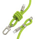 Дата кабель-шнурок Hoco GH7 Elegant Type-C to Type-C (1.8m) Fluorescent Green - фото