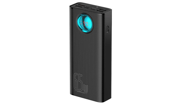 Портативное ЗУ Baseus Amblight Digital Display 65W 26800 mAh (P10022402113-00) Black - фото