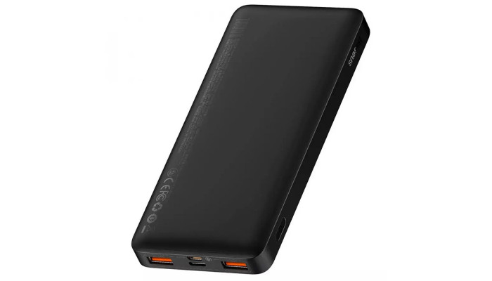 Портативное ЗУ Baseus Bipow Overseas 20W 10000 mAh (PPBD050301) Black - фото