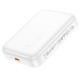 Портативний ЗП Power Bank Hoco J117A Esteem PD20W з БЗП 10000 mAh White - фото