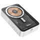 Внешний аккумулятор Power Bank Hoco Q10A Transparent PD20W с Беспроводное зарядное устройство 10 000 mAh White - фото