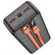 Зовнішній акумулятор Power Bank Hoco J119B Sharp charge 22.5W+PD20W 30 000 mAh Black - фото