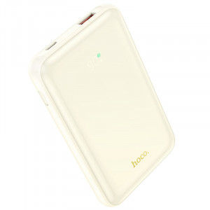 Портативное ЗУ Power Bank Hoco Q21A Great 22.5W+PD20W 20000 mAh Milky White