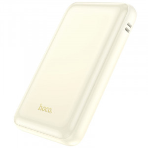 Портативное ЗУ Power Bank Hoco Q21A Great 22.5W+PD20W 20000 mAh Milky White