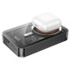 Зовнішній акумулятор Power Bank Hoco Q14A Ice Crystal PD20W з БЗП 10000 mAh Black - фото