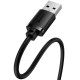 Кабель-подовжувач Baseus AirJoy Series USB3.0 Extension Cable 3m Cluster (B00631103111-04) Black - фото
