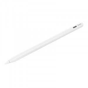 Стилус Hoco GM112 Intelligent anti-lost active capacitive pen with digital display for iP White