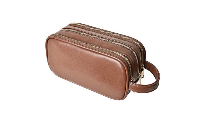 Сумка WIWU Salem Pouch LUX Brown - фото