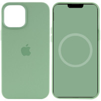 Чохол Silicone case (AAA) full with Magsafe and Animation для Apple iPhone 12 Pro / 12 (6.1