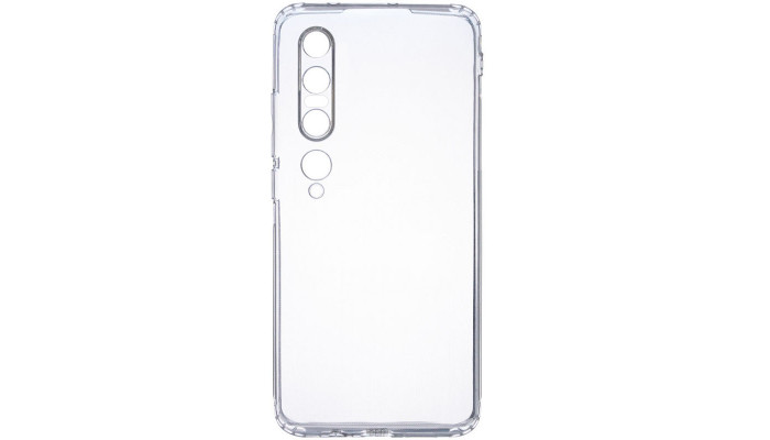 TPU чехол GETMAN Transparent 1,0 mm для Xiaomi Mi 10 / Mi 10 Pro Бесцветный (прозрачный) - фото