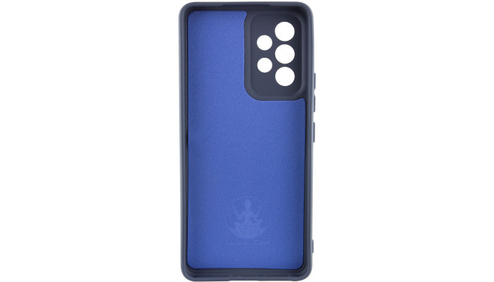 Чохол Silicone Cover Lakshmi Full Camera (A) для Samsung Galaxy A34 5G Синій / Midnight Blue - фото