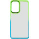 Чохол TPU+PC Fresh sip series для Samsung Galaxy A33 5G Бірюзовий / Лимонний - фото