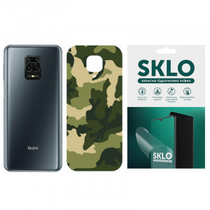 Захисна плівка SKLO Back (на задню панель) Camo для Xiaomi Mi 9 Зелений / Army Green