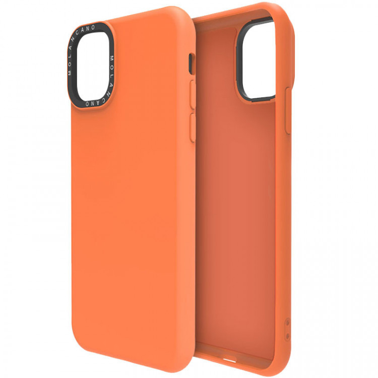 TPU чехол Molan Cano MIXXI для Apple iPhone 12 Pro Max (6.7) (Оранжевый) фото
