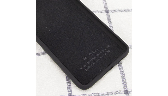 Чохол Silicone Cover Full without Logo (A) для Oppo A73 Чорний / Black - фото