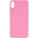 Силіконовий чохол Candy для Apple iPhone X / XS (5.8") Рожевий