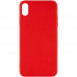 Силіконовий чохол Candy для Apple iPhone XS Max (6.5") Червоний