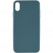 Силіконовий чохол Candy для Apple iPhone XS Max (6.5") Синій / Powder Blue